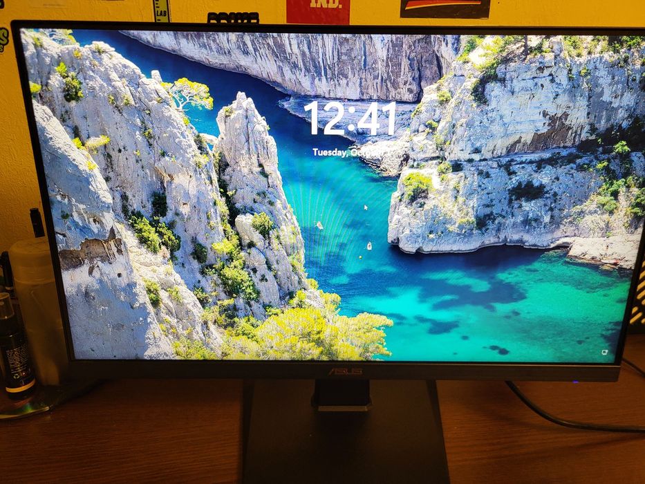 Monitor Eye Care ASUS VA24EHE, 23.8", Full HD, IPS, Rama ingusta, 75Hz