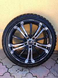 2 roti aliaj jante RTX Poison Series 5x110 Opel 235 40 18 Dunlop iarna