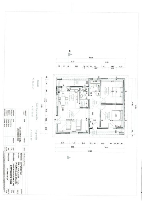Casa parter, 3 camere, 94mp, teren 500mp, Brasov, Izvor.