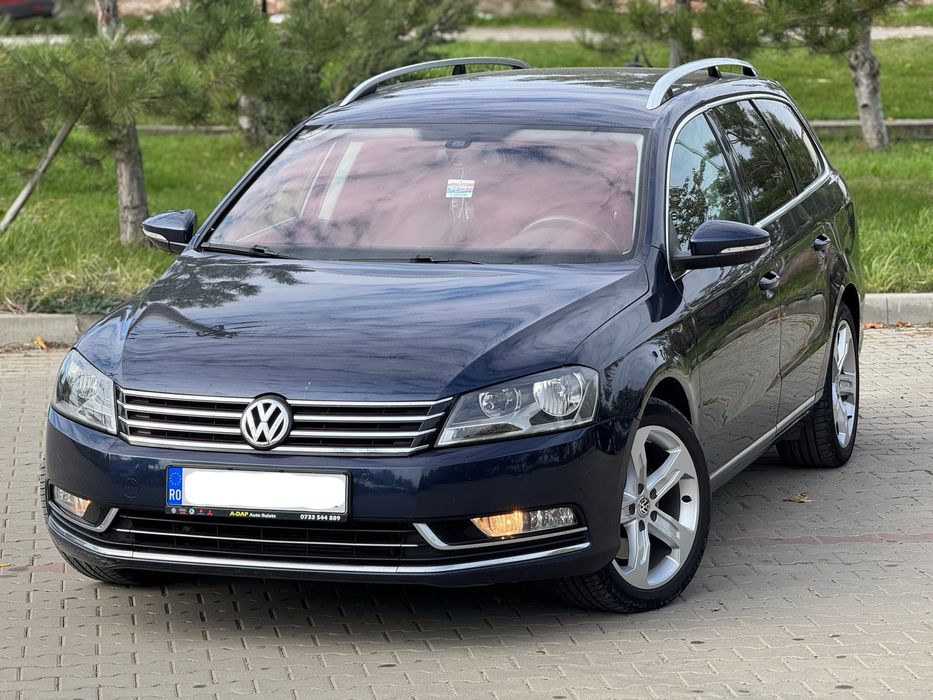 VW Passat 2013 2.0 TDI 170cp Highline/Tapiterie piele/Camera parcare