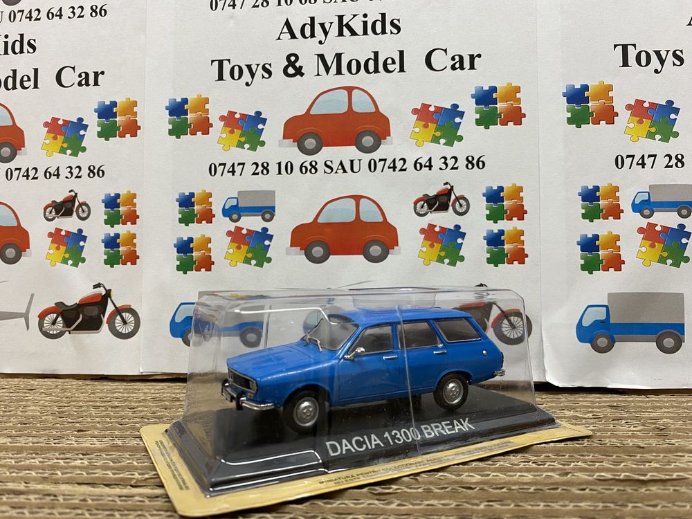 DACIA 1300 break machetă auto scara 1:43 Deagostini Ro