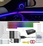 Kit Lumini Ambientale LED RGB, portiere, bord si lumini picioare
