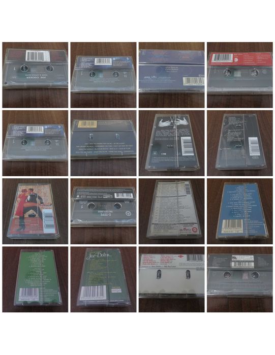 Casete audio originale cu artisti straini