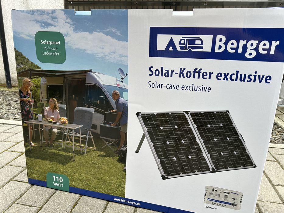 Panou solar Berger 110w pentru rulota autorulota