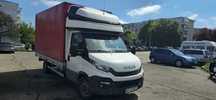 Inchiriez Duba / Prelata Iveco Daily 2019 - 8 Europaleti