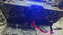 Placa video defecta amd  r9 390 gigabyte de 8 gb