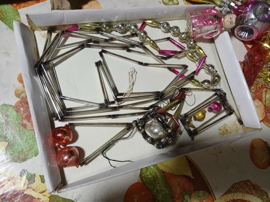 Игрушки на ёлку СССР.