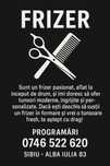 Frizer pasionat la început de drum