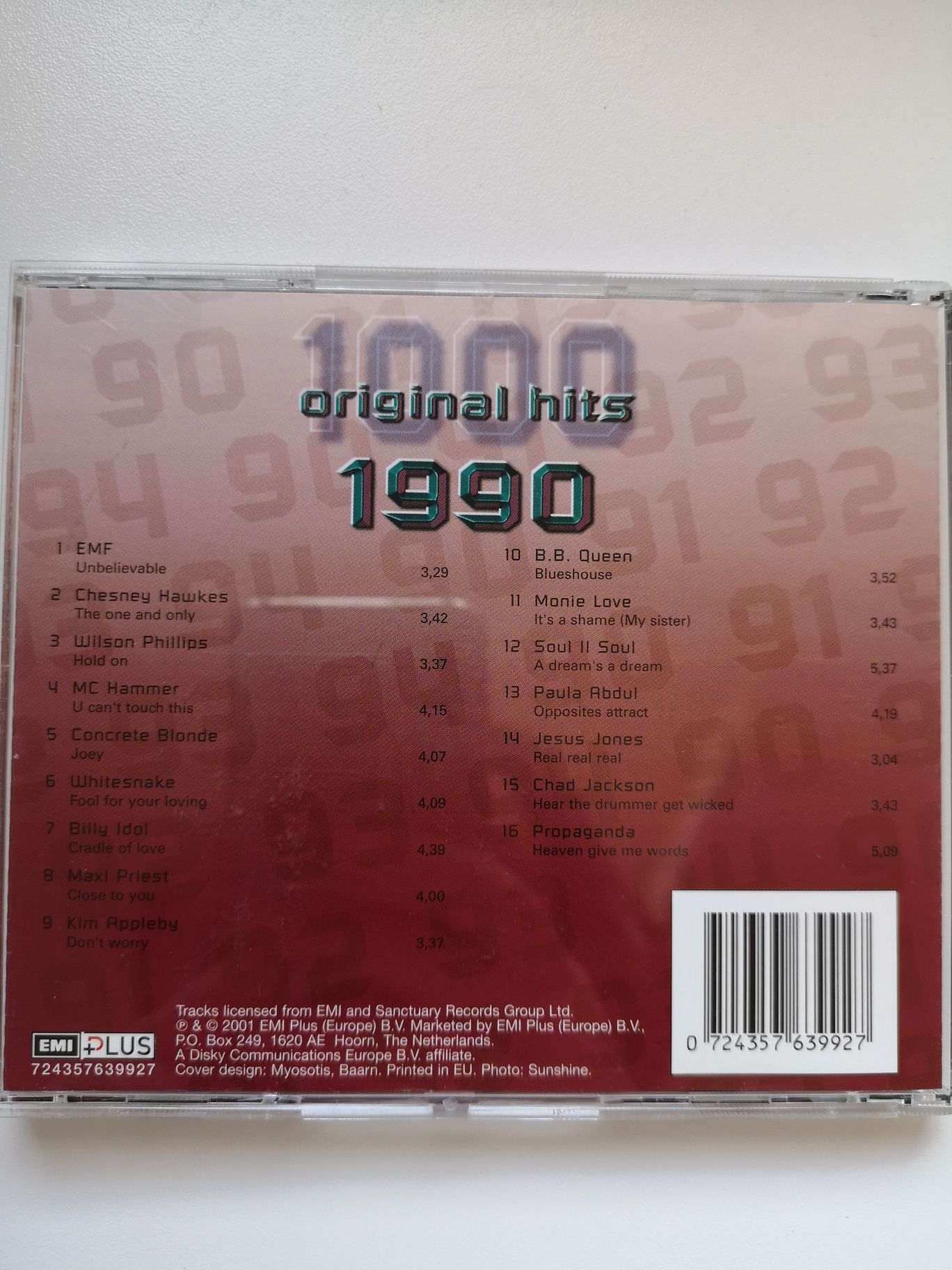 1000 Original hits 1990-1994