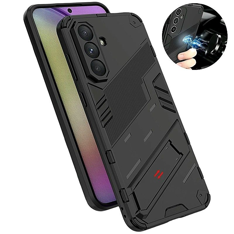 Samsung Galaxy A56 A15 A25 A55/ PUNK ARMOR Удароустойчив кейс с магнит