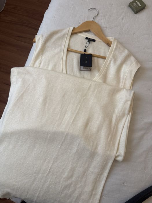 Платье без рукавов Massimo Dutti