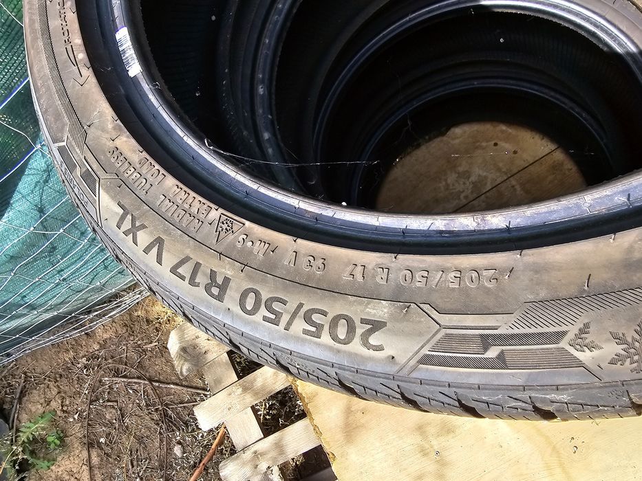 Set 4 anvelope/cauciuc/roti 205/50R17 (iarna)ca noi