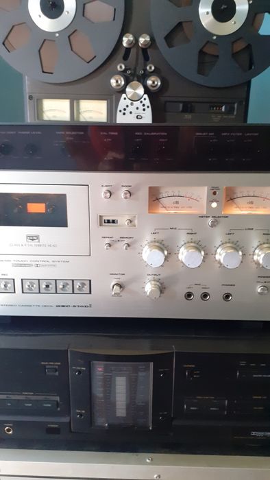 Deck Akai GX 570 MK2 thre head sistem audio