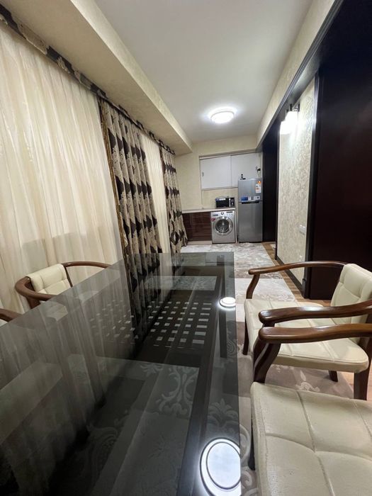 Ц-2, Алайский, 3 комнатная, евроремонт, мебель и техника