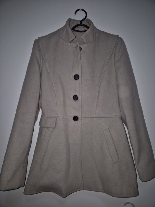 Palton elegant gri
