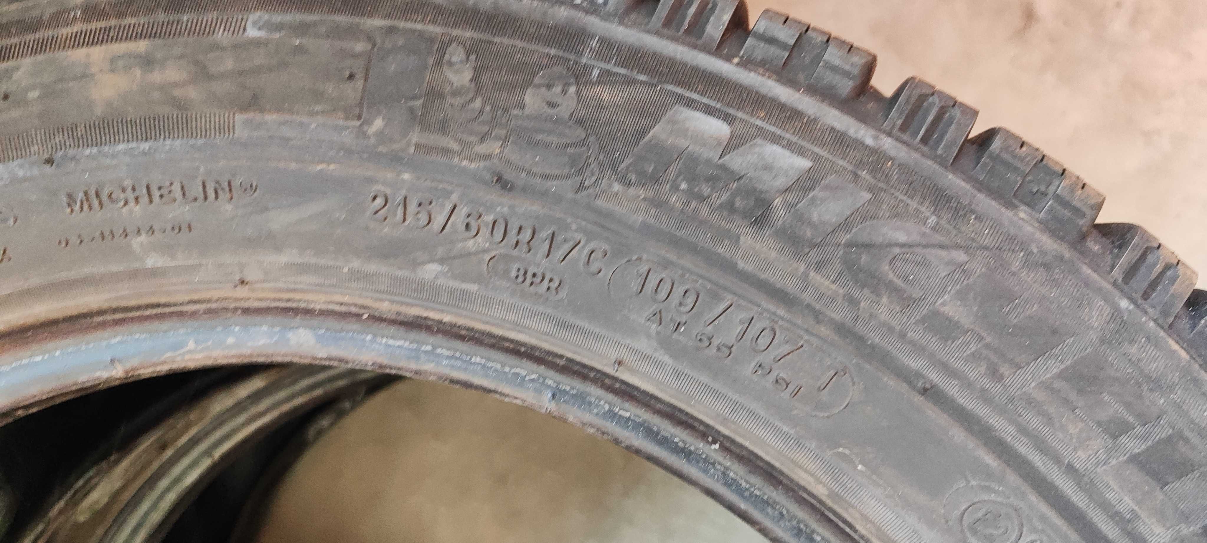 4бр.зимни гуми 215/60/17C Michelin