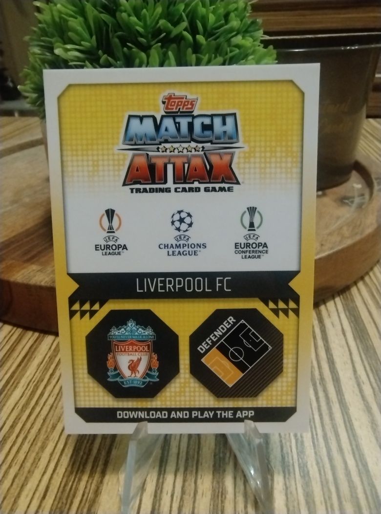 Jersey Relic Andy Robertson - карти Match ATTAX