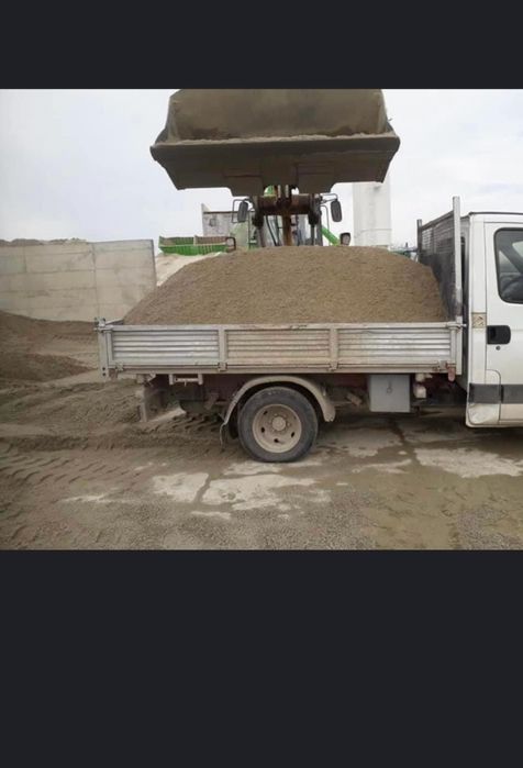 Agregate de balastiera , nisip