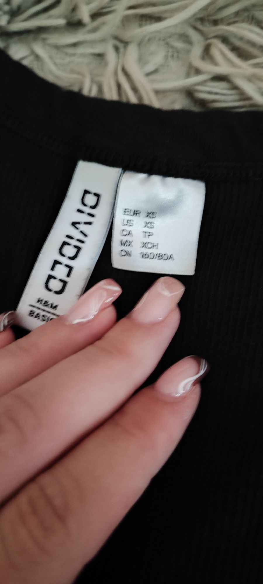 Ежедневна черна рокля H&M