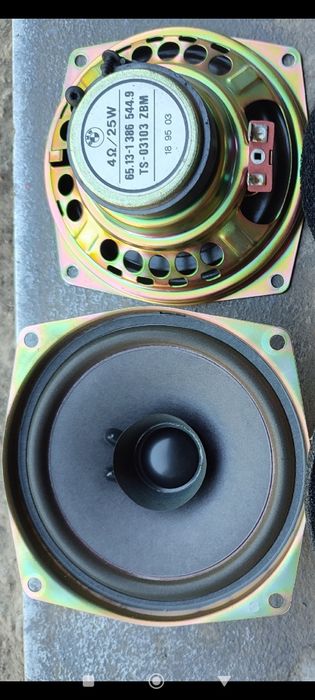 Оригинальные колонки на БМВ Е34