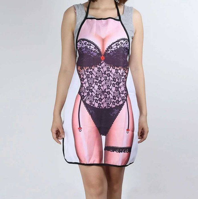 Sort de bucatarie gatit model Sexy cadou inedit mame, sotii, prietene