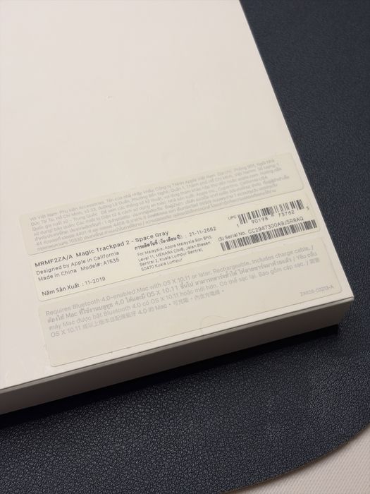 Magic Trackpad 2 Lightning Space Grey как новый