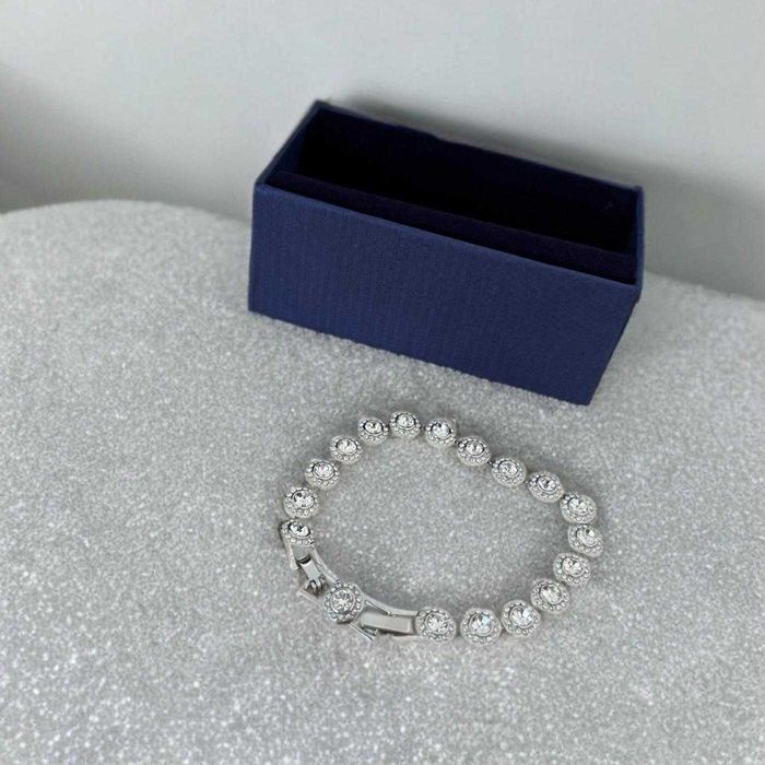 Bratara Swarovski Model Una Angelic Silver