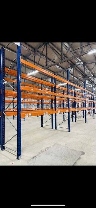 Rafturi metalice de euro paleti