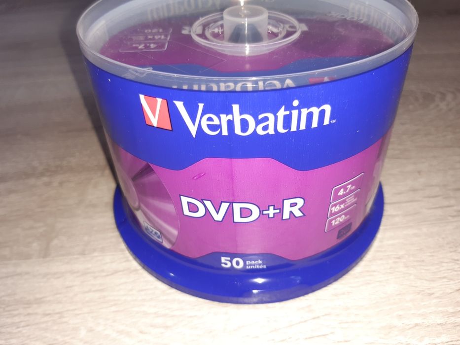 Dvd + r Verbatim sigilate -350 buc