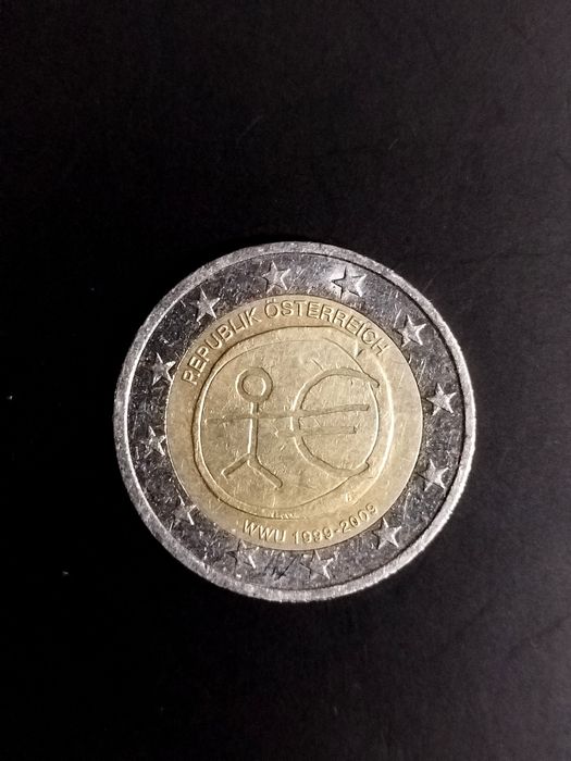 Vând monedă de 2 euro austriacă an 2009