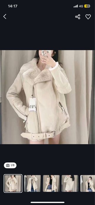 Дубленка куртка женская