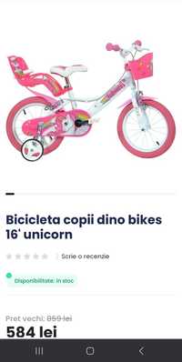 Bicicleta Fetiță