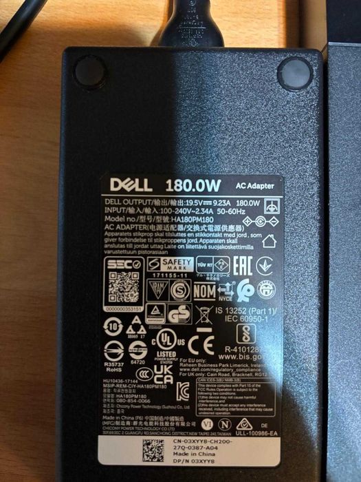 Docking Station DELL WD19S - Incarcator 130W cu iesire 100W - Tip C