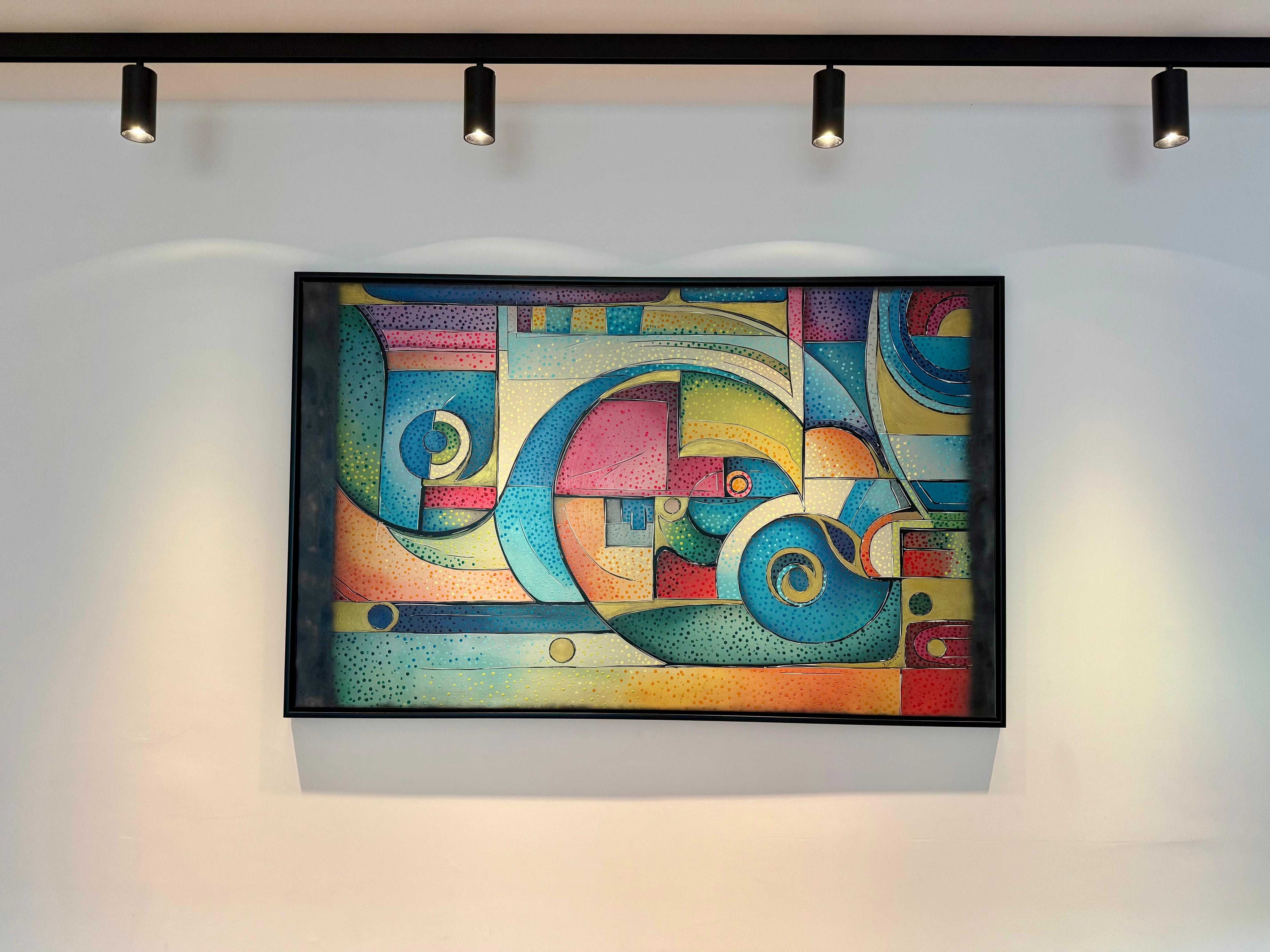 Tablou / Pictura originala  Ksavera - "Cubism"