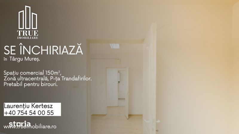 Spații comerciale/de birouri de închiriat, 25m², Târgu Mureș!