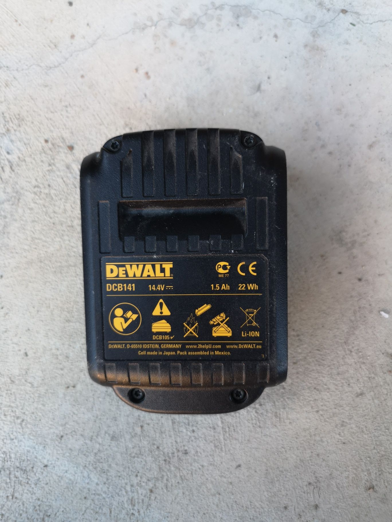 Батерия dewalt 14.4v 1.5ah