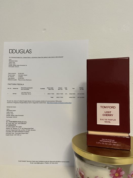 |Urgent!!| Tom Ford- Lost Cherry|Sigilat|Perfect pentru cadou