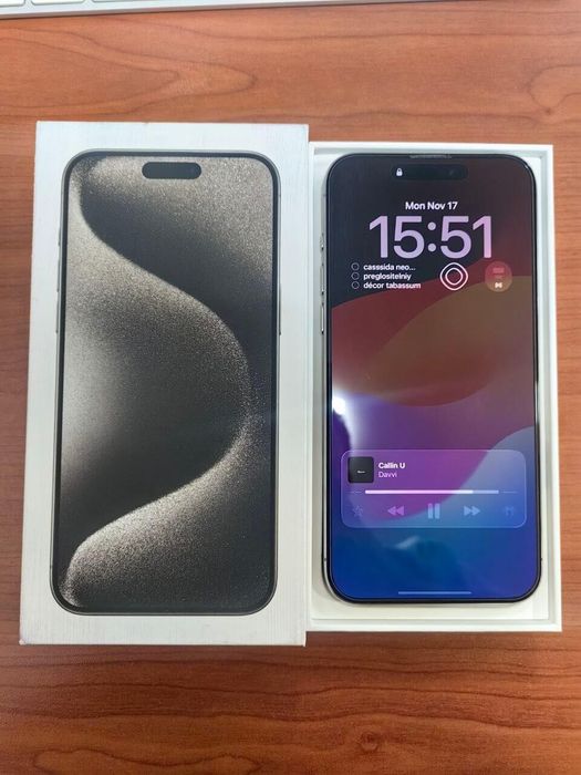 iPhone 15 Pro Max • 256GB • Как Новый!