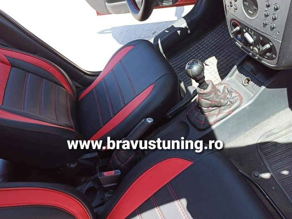 Huse scaun auto Piele Ecologica Duster,Logan,Skoda,FORD,Passat,Golf,et