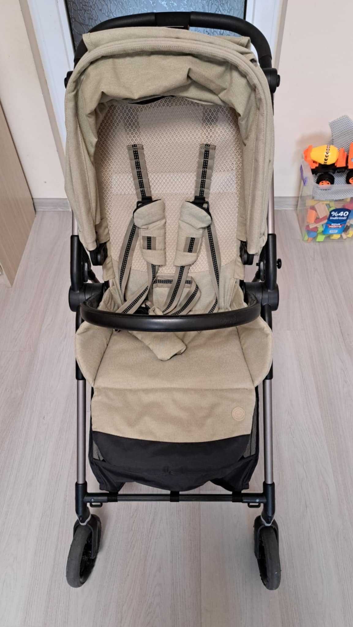 Бебешка количка Cybex Melio с кош за новородено