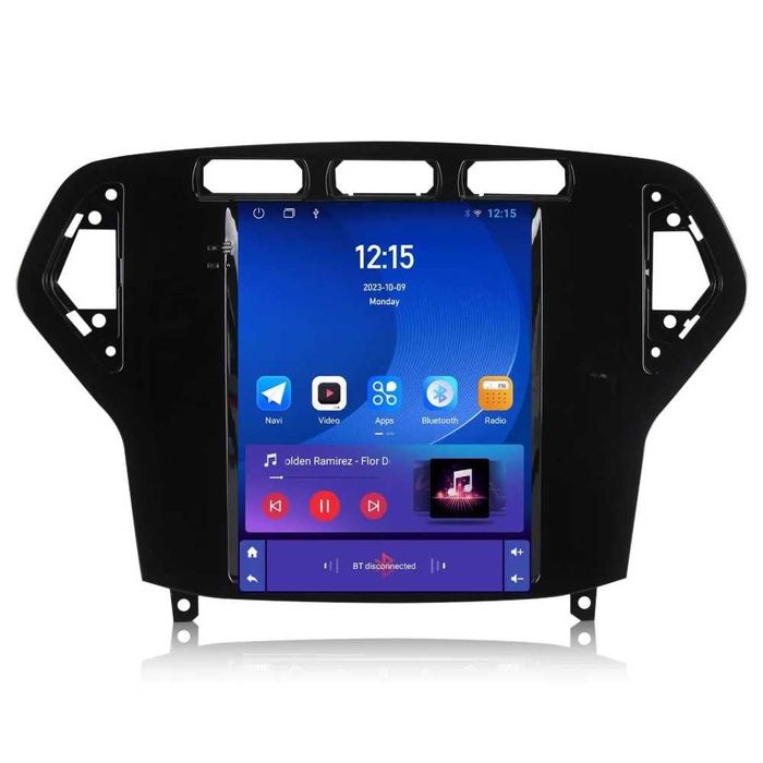 Navigatie Dedicata Tesla Ford Mondeo (2007 - 2011), BT, Wi-Fi, Carplay