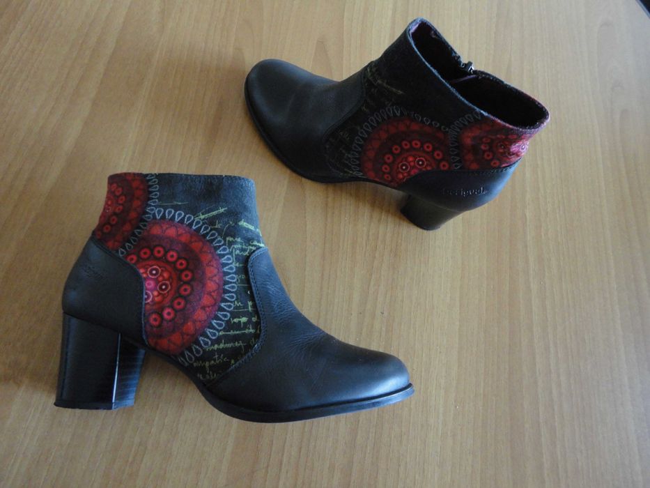 N37 Desigual/естествена кожа/дамски боти