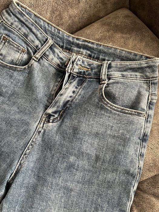 женские джинсовые брюки