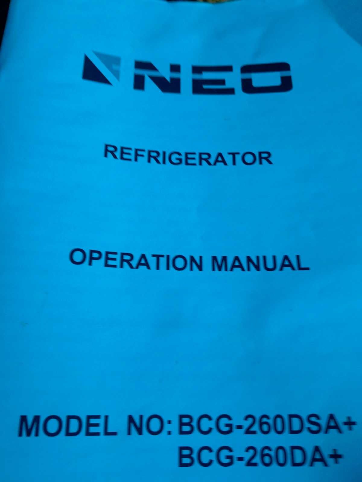 Продавам хладилник NEO model BCG-260 DSA+