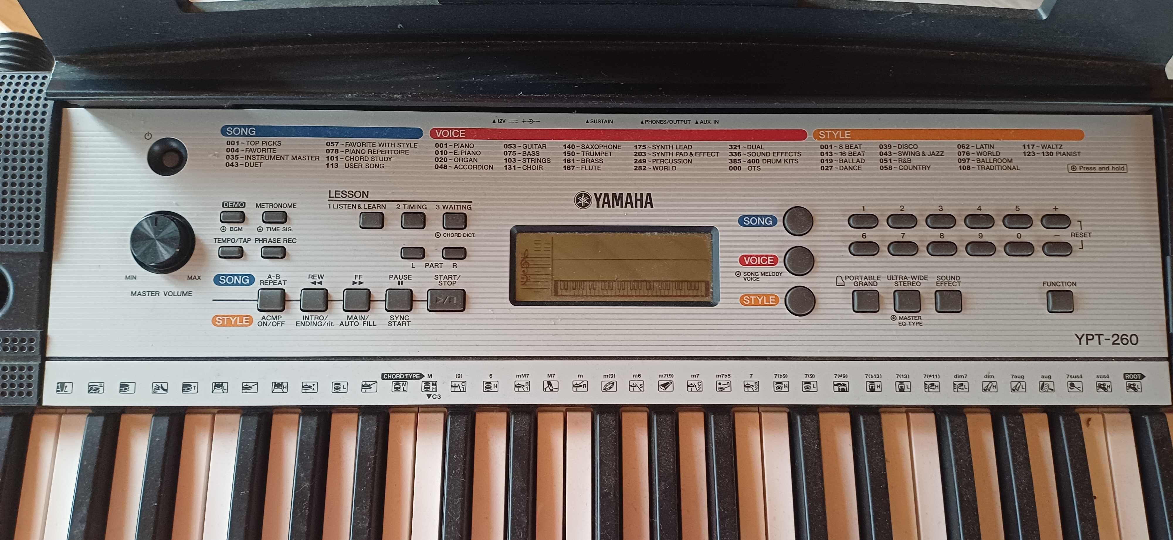 синтезатор Yamaha