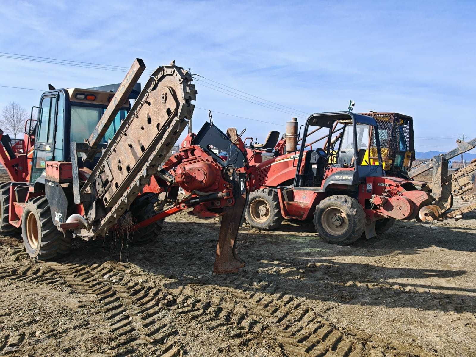 Utilaje multifunctionale Ditch Witch pentru sapaturi santuri