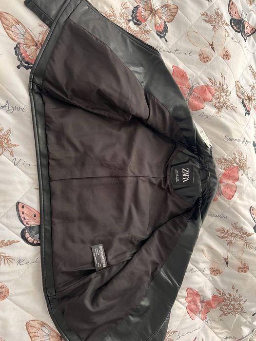 Детско кожено яке Zara, р-р 130 (8-9 г)