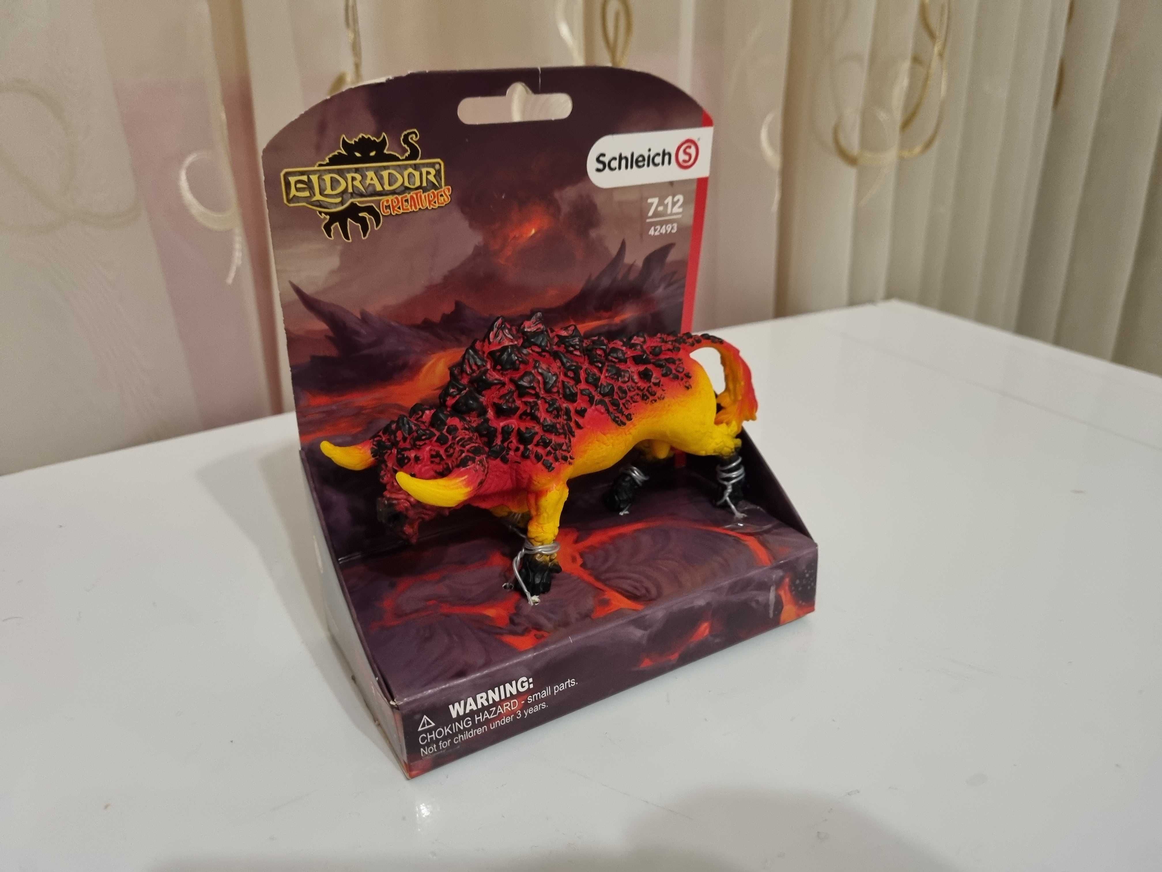 Figurina Schleich, Eldrador Creatures, Taur de foc.