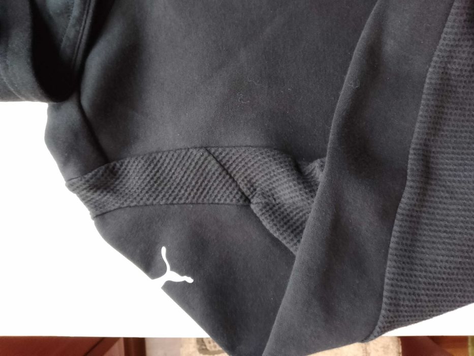 Олимпийка черная с начесом теплая на 11-12 лет рост 152 см