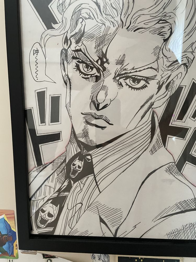 JoJo рисунка – оригинал, А3, ръчна изработка